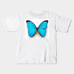 Cramer's blue butterfly (C010/8389) Kids T-Shirt